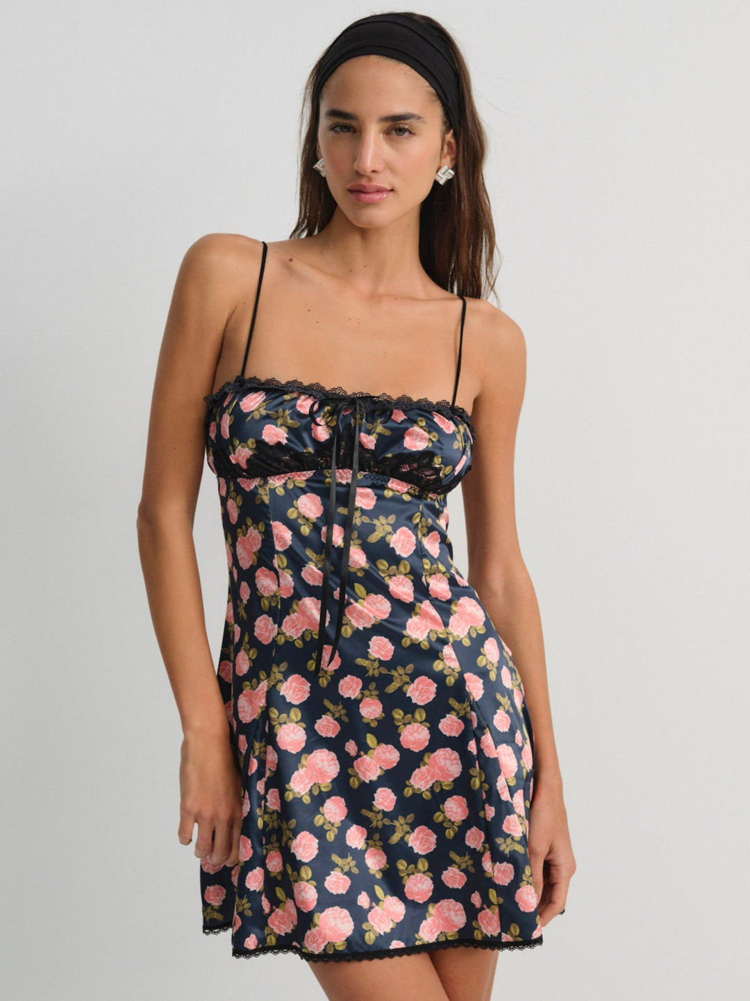 For Love and Lemons - Kayla Slip Dress - Navy