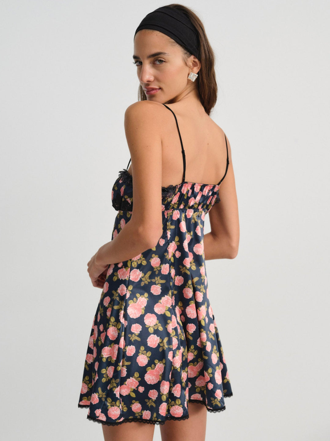For Love and Lemons - Kayla Slip Dress - Navy