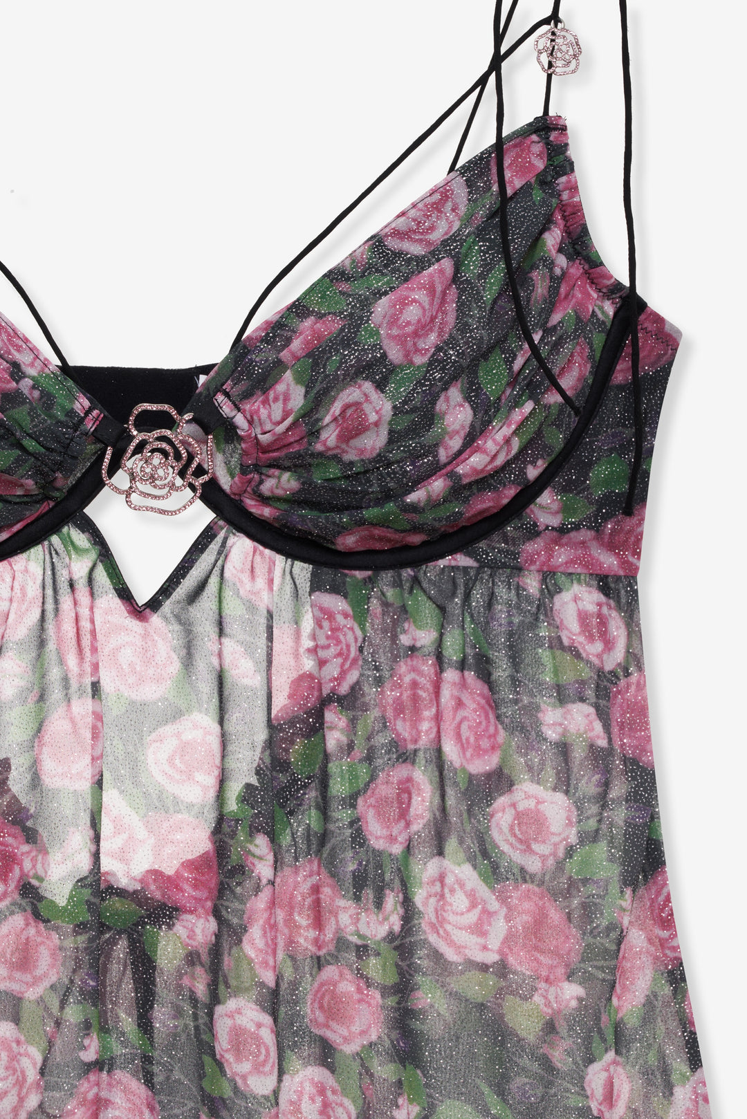For Love and Lemons - Ciara Slip Dress - Black
