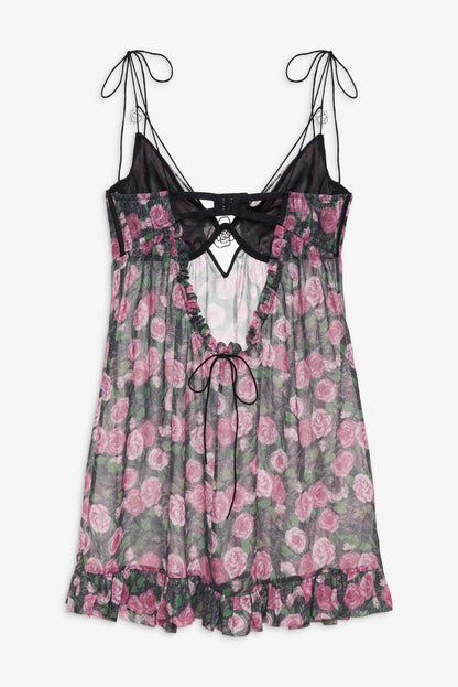 For Love and Lemons - Ciara Slip Dress - Black