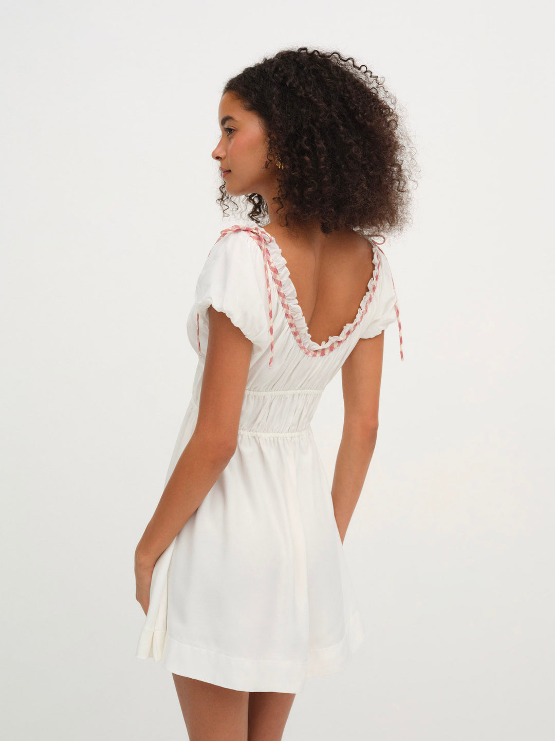 For Love and Lemons - Georgia Corset Slip Dress - Red