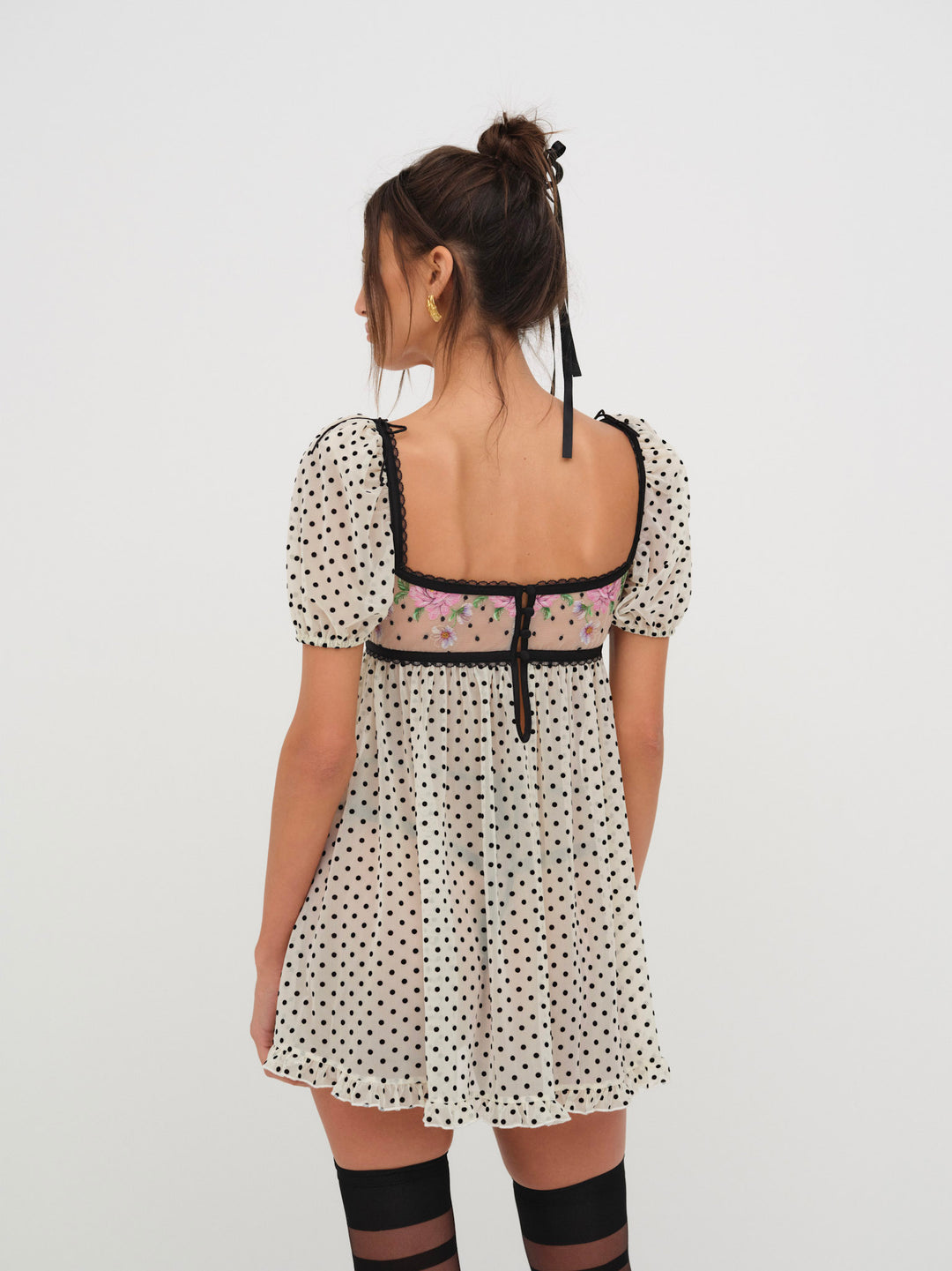 For Love and Lemons - Joannie Slip Dress - Pink