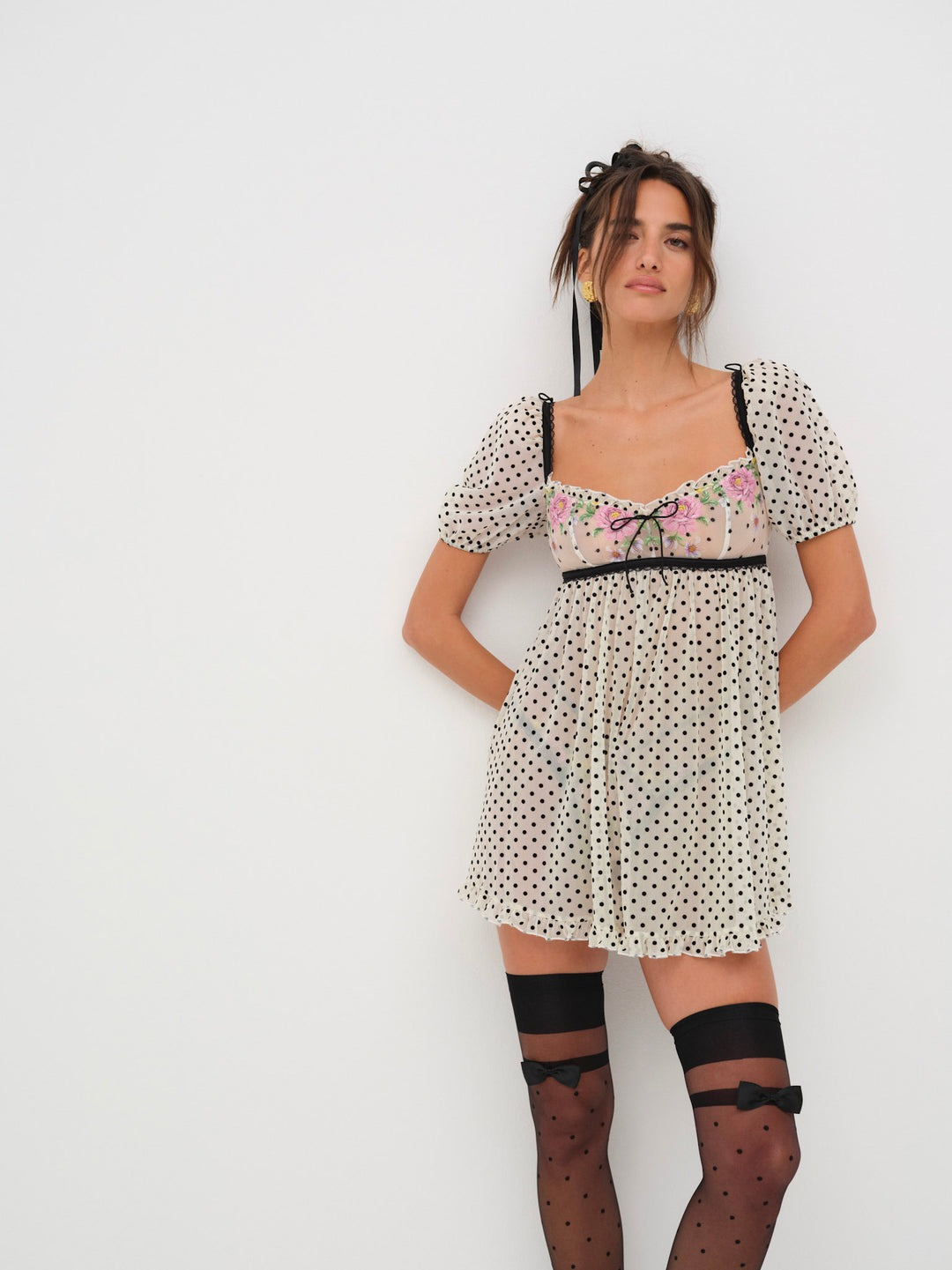 For Love and Lemons - Joannie Slip Dress - Pink