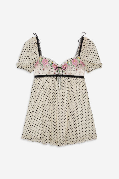 For Love and Lemons - Joannie Slip Dress - Pink