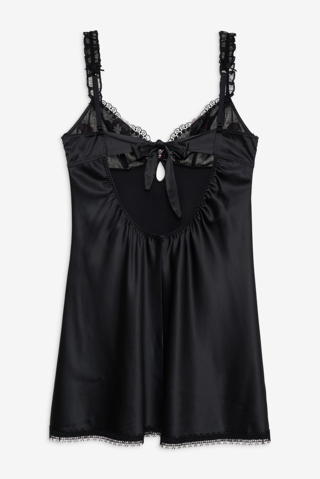 For Love and Lemons - Love Garden Slip Dress - Black