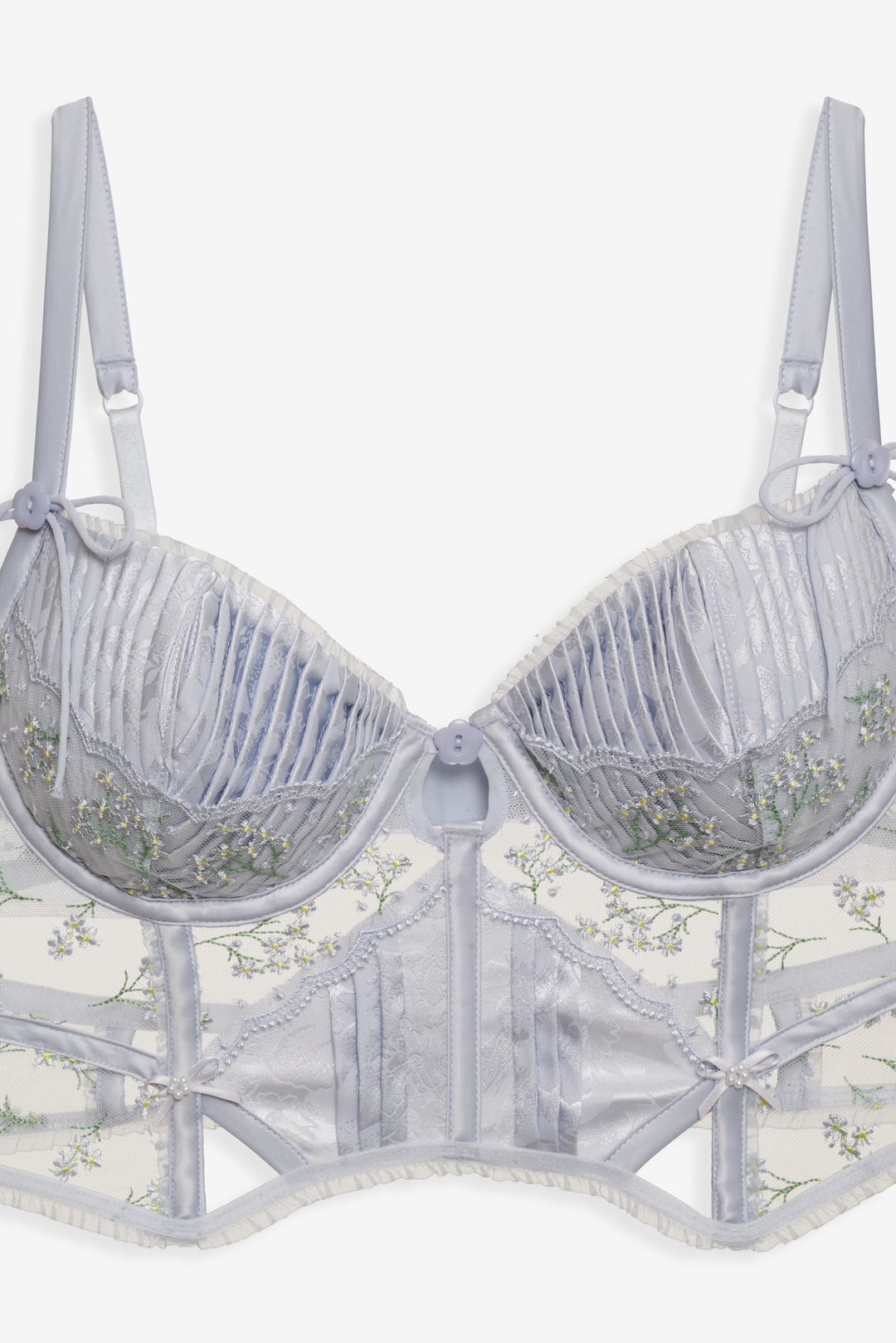 For Love and Lemons - Baby's Breath Bustier - Blue