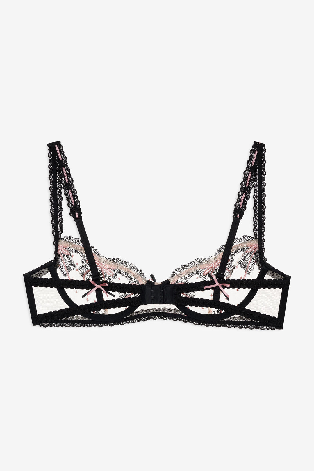 For Love and Lemons - Love Letters Underwire Bra - Black