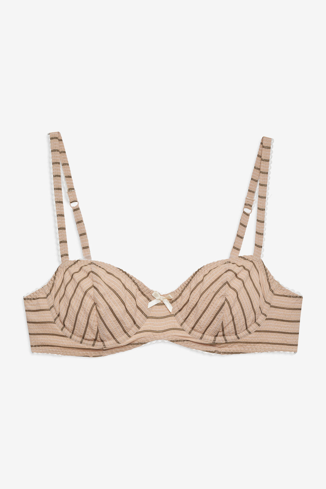For Love and Lemons - Mindy Underwire Bra - Brown
