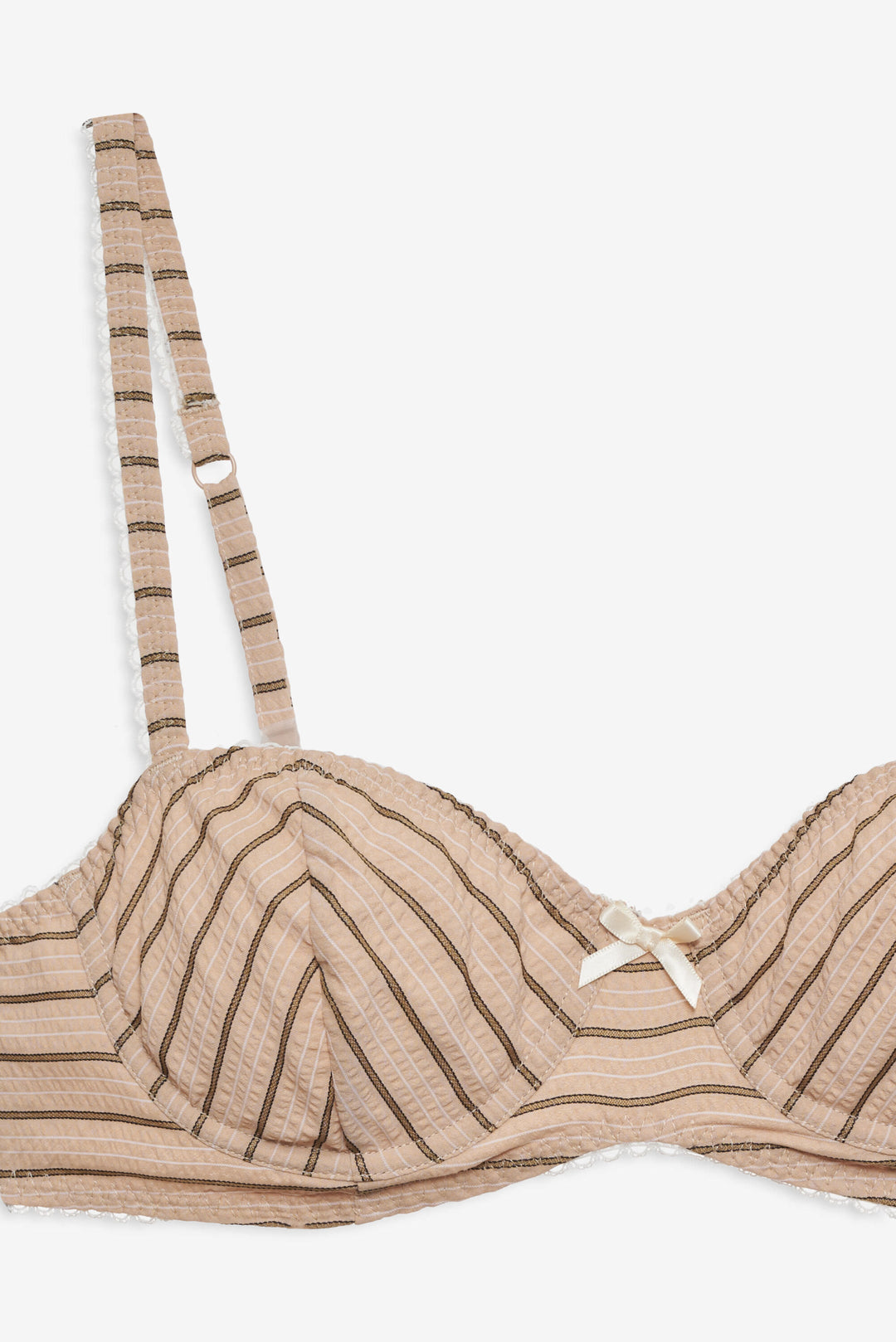 For Love and Lemons - Mindy Underwire Bra - Brown