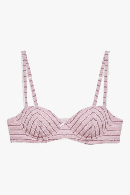 For Love and Lemons - Mindy Underwire Bra - Pink