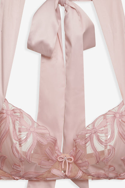 For Love and Lemons - Hallie Underwire Bra - Pink
