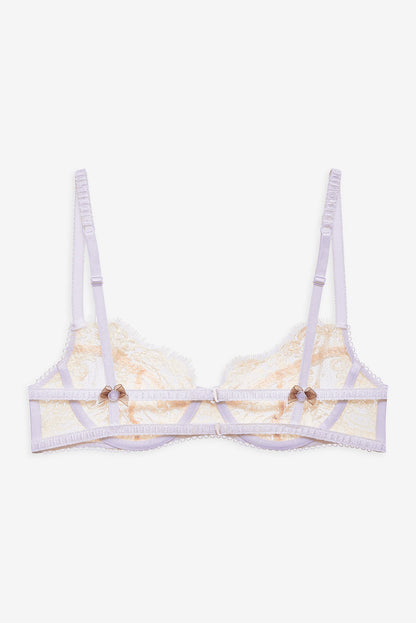 For Love and Lemons - Victoria Lace Underwire Bra - Cream