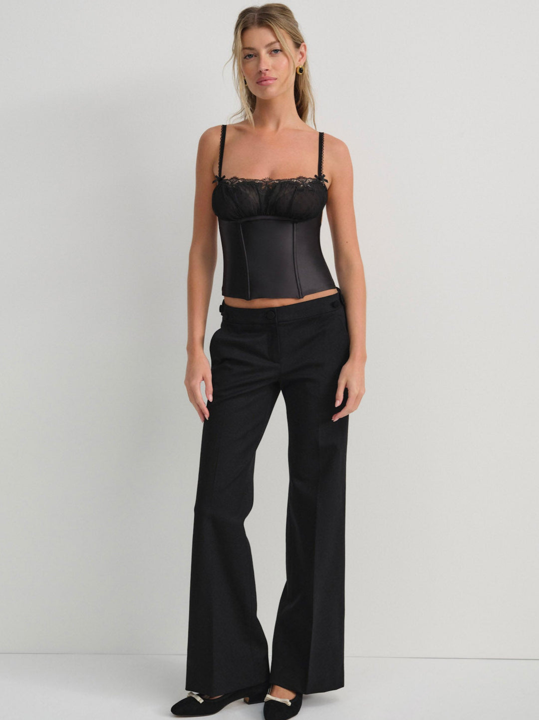 For Love and Lemons - Papillon Bustier - Black