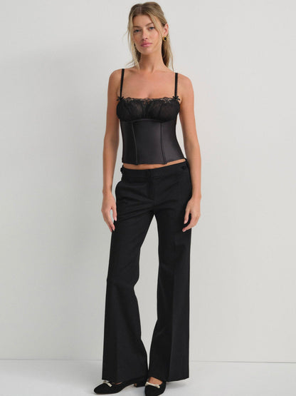 For Love and Lemons - Papillon Bustier - Black