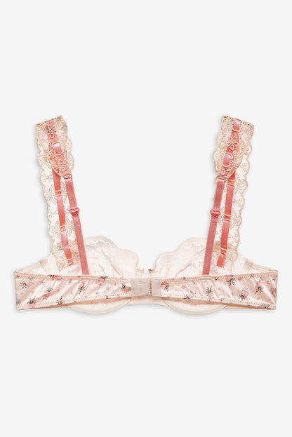 For Love and Lemons - Peaches & Cream Underwire Bra - Peach