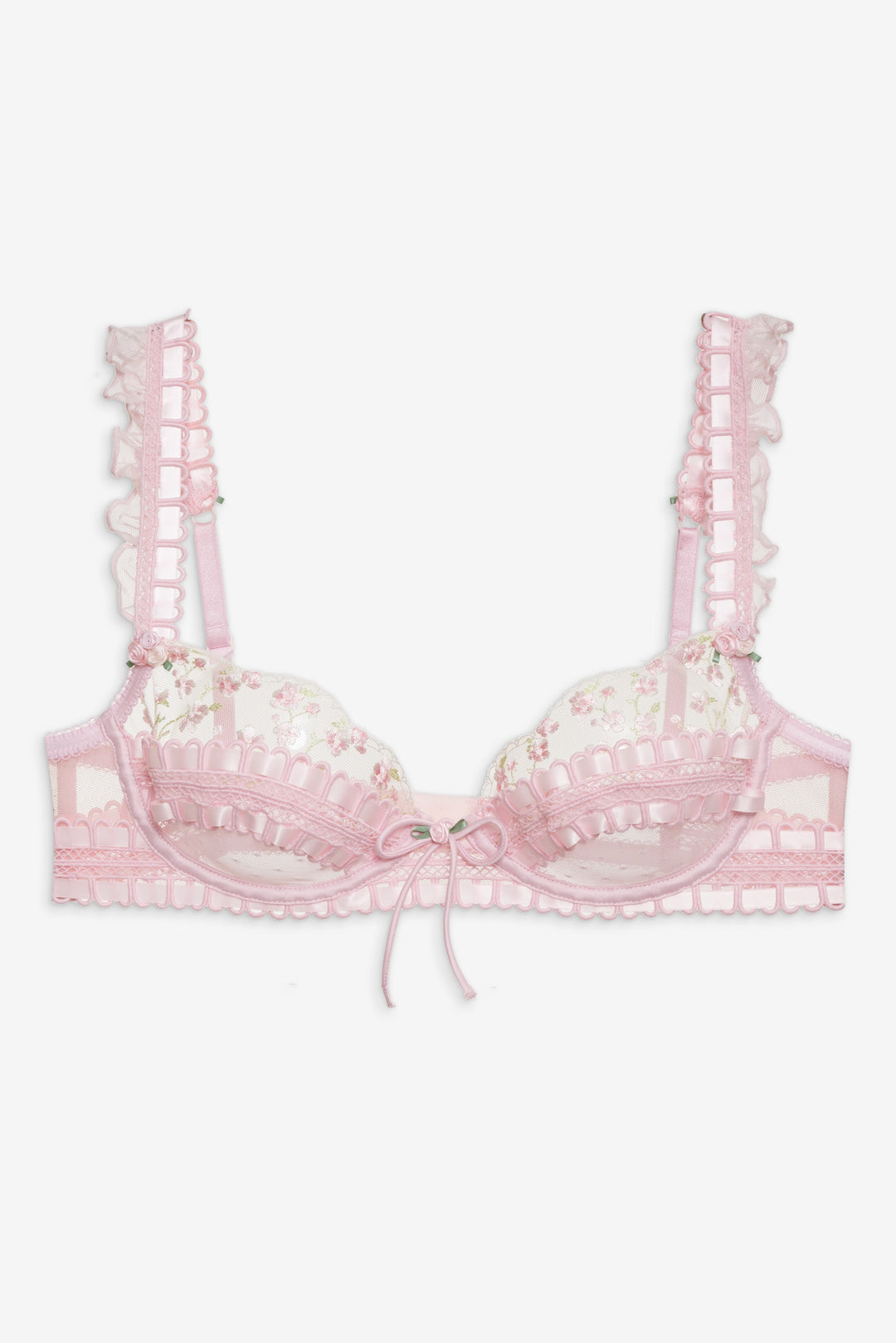 For Love and Lemons - Pinkaboo Underwire Bra - Pink