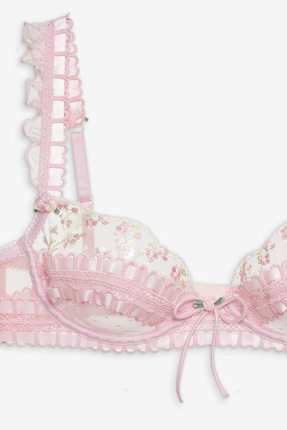 For Love and Lemons - Pinkaboo Underwire Bra - Pink