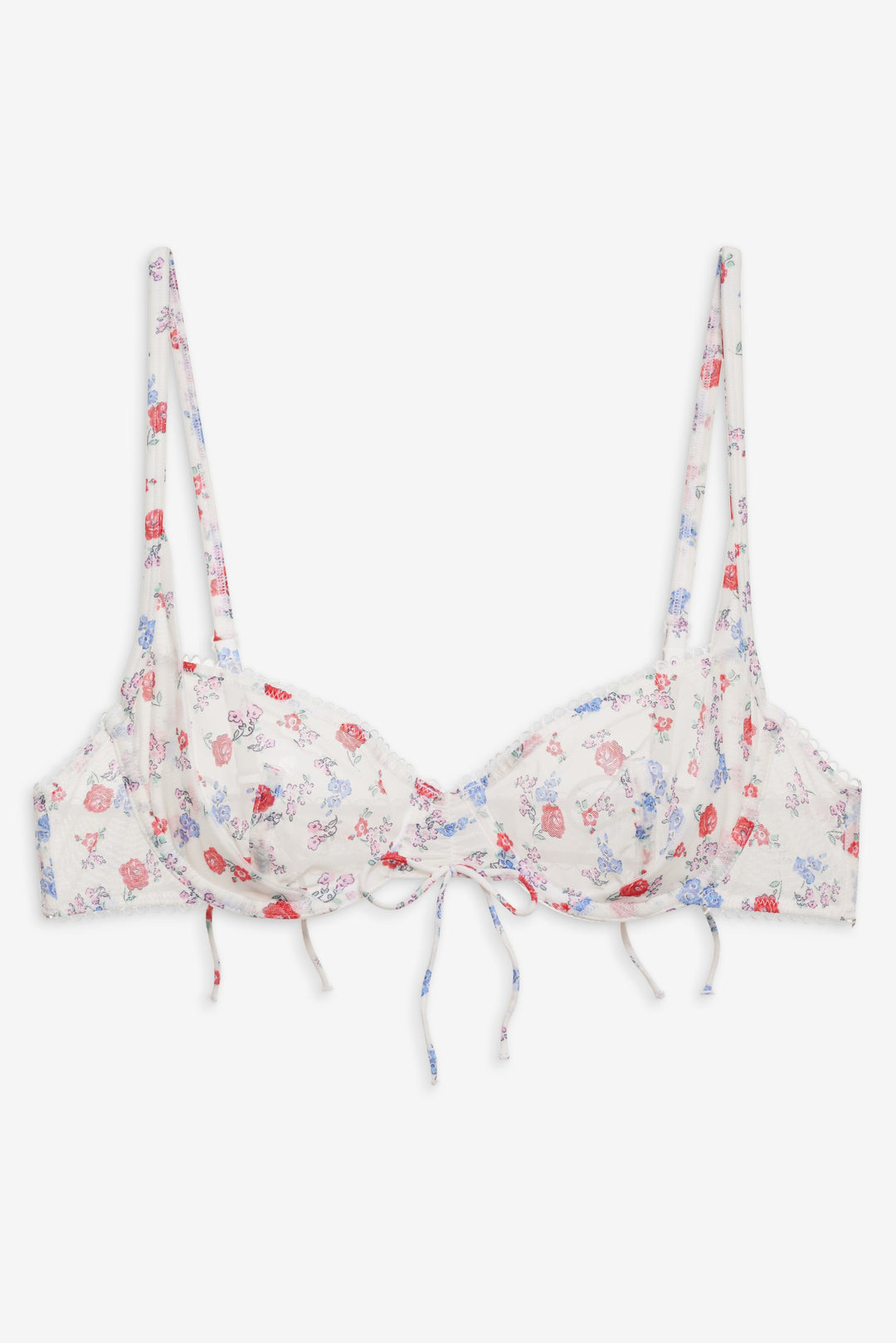 For Love and Lemons - Lottie Bra - Red