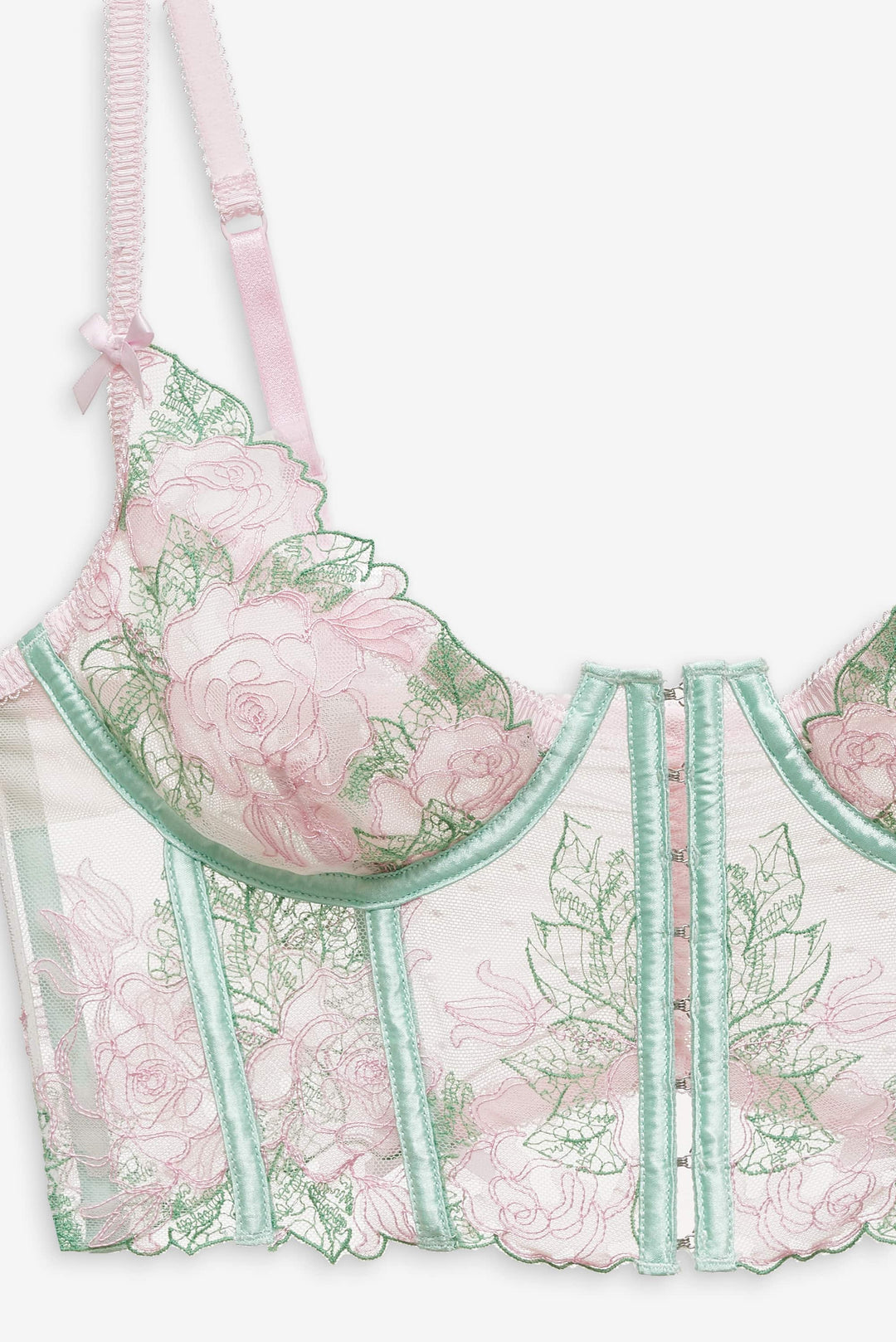 For Love and Lemons - Love Story Bustier - Green