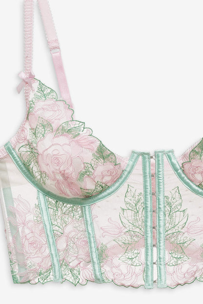 For Love and Lemons - Love Story Bustier - Green