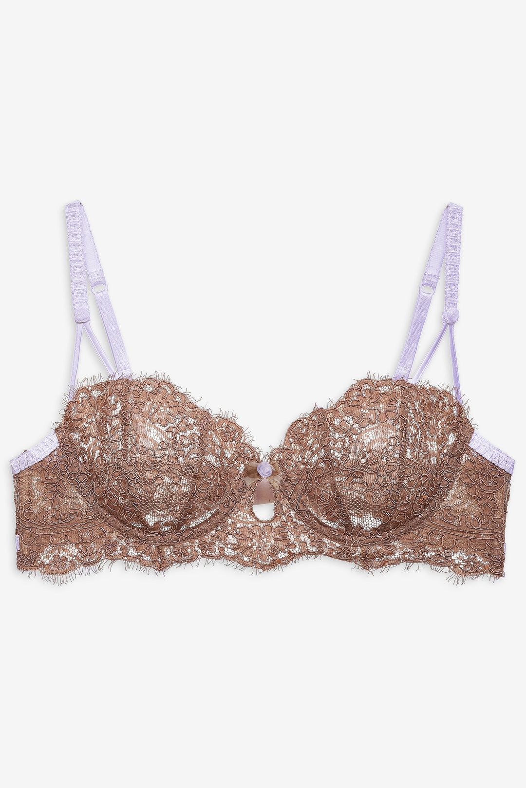 For Love and Lemons - Holly Underwire Bra - Chocolate