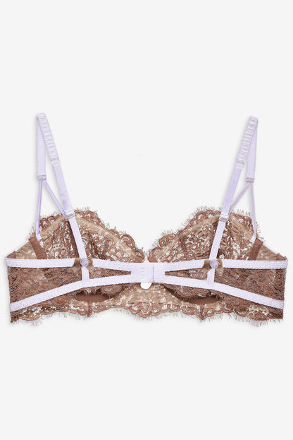 For Love and Lemons - Holly Underwire Bra - Chocolate