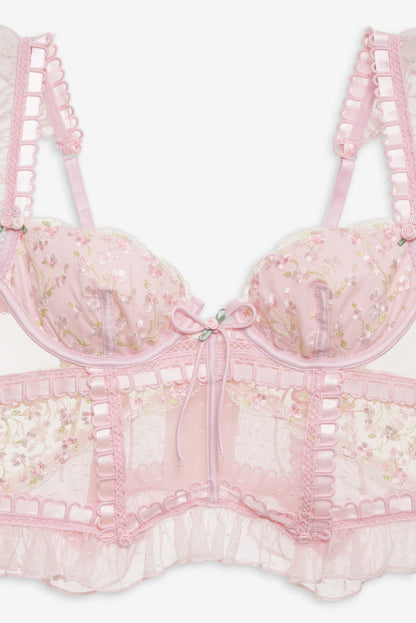 For Love and Lemons - Pinkaboo Bustier - Pink