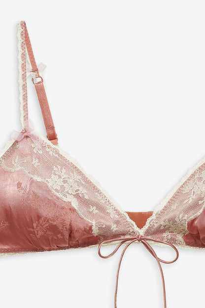 For Love and Lemons - Juliet Bralette - Terracotta
