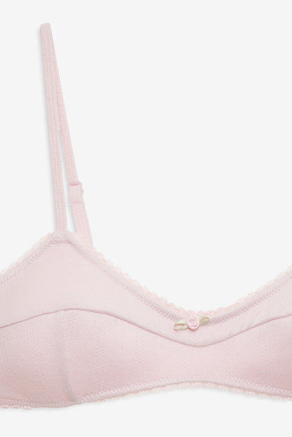 For Love and Lemons - Elliana Bralette - Dusty Pink