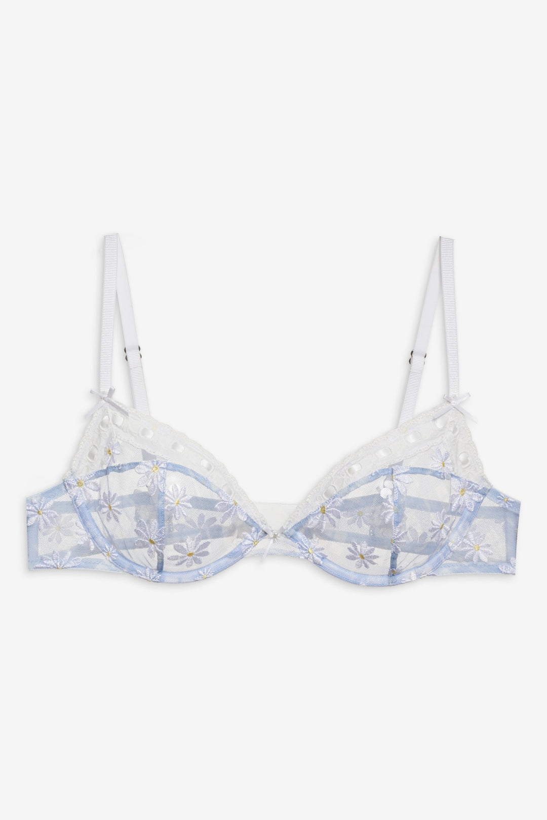For Love and Lemons - Dee Dee Daisy Underwire Bra - Blue
