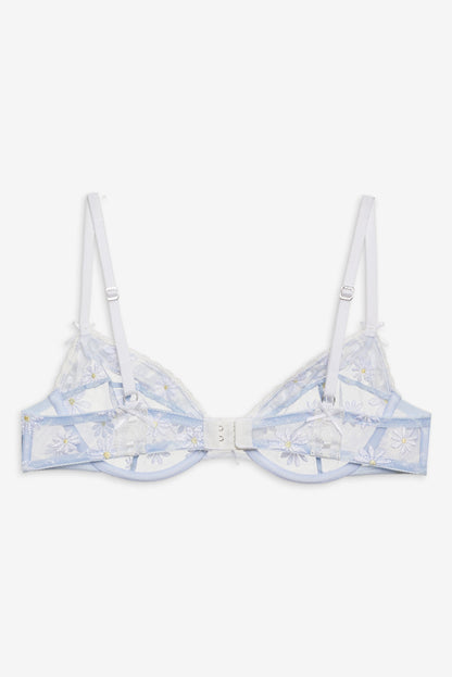 For Love and Lemons - Dee Dee Daisy Underwire Bra - Blue
