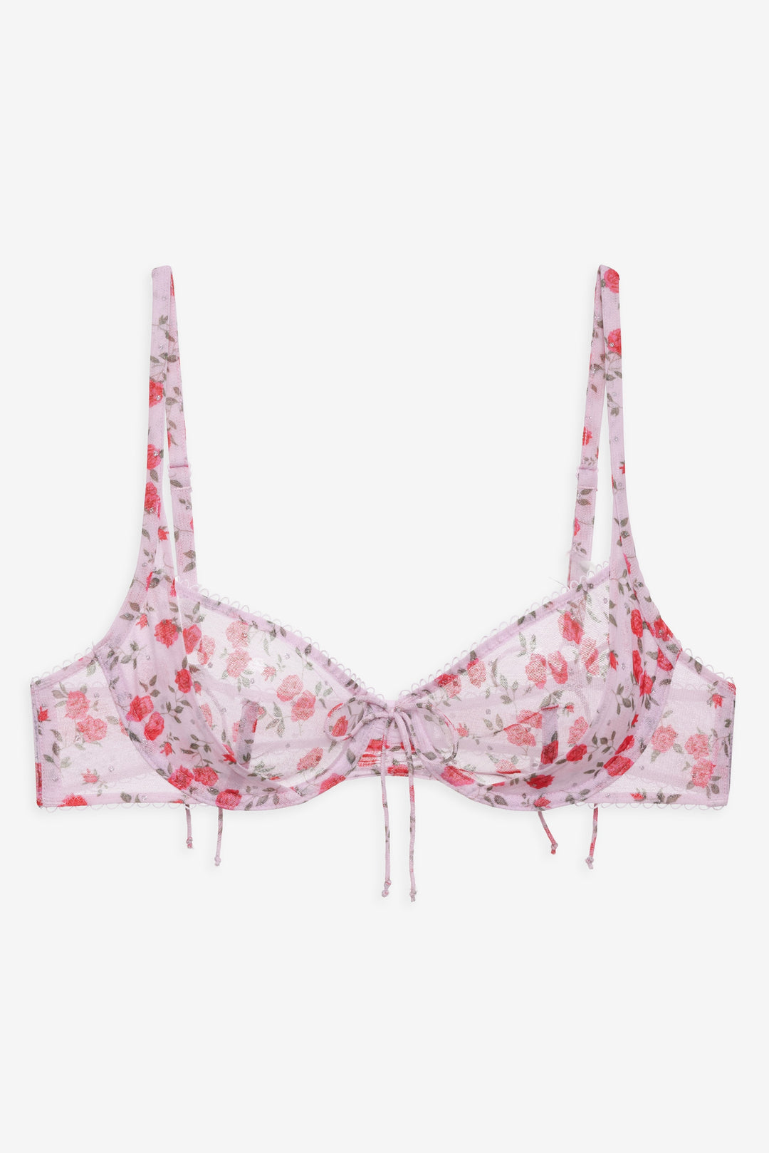For Love and Lemons - Lottie Underwire Bra - Pink