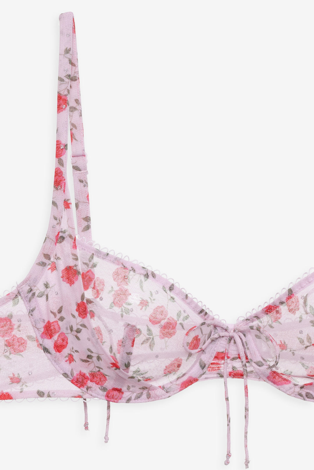 For Love and Lemons - Lottie Underwire Bra - Pink