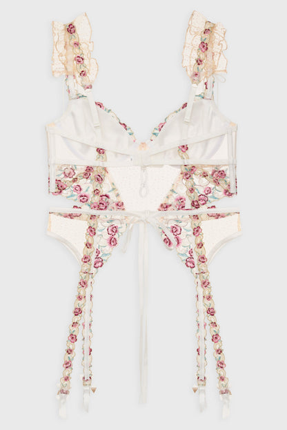 For Love and Lemons - Siena Bustier - Gold