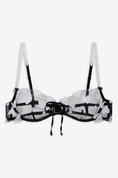 For Love and Lemons - Mia Underwire Bra - Black