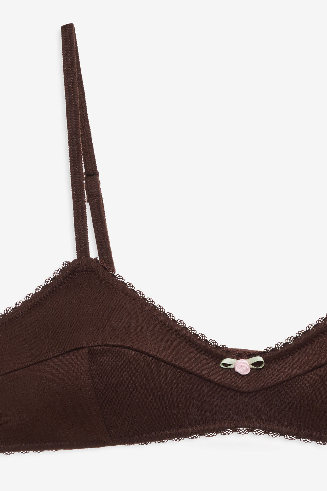 For Love and Lemons - Elliana Bralette - Chocolate