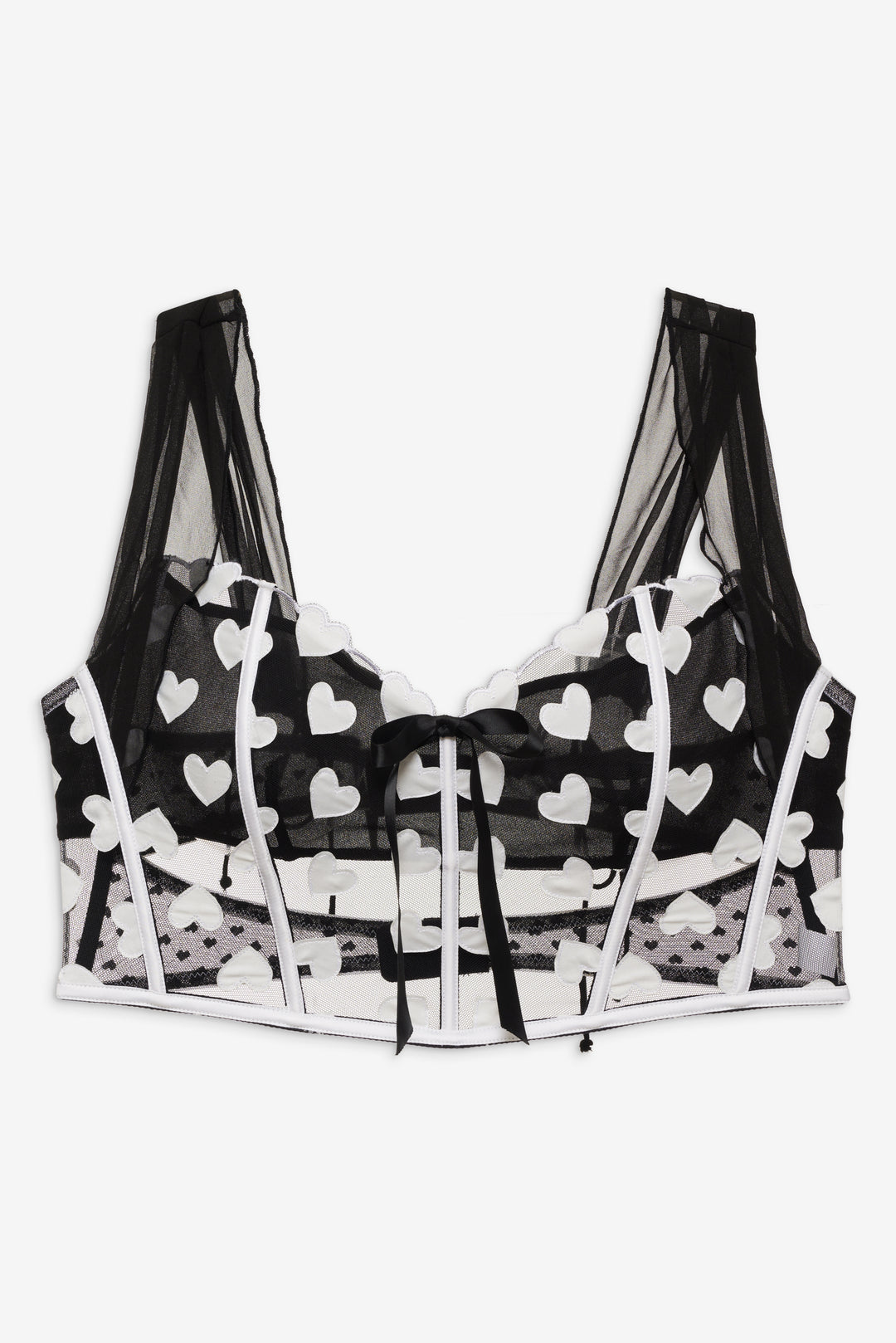 For Love and Lemons - Mia Bustier - Black