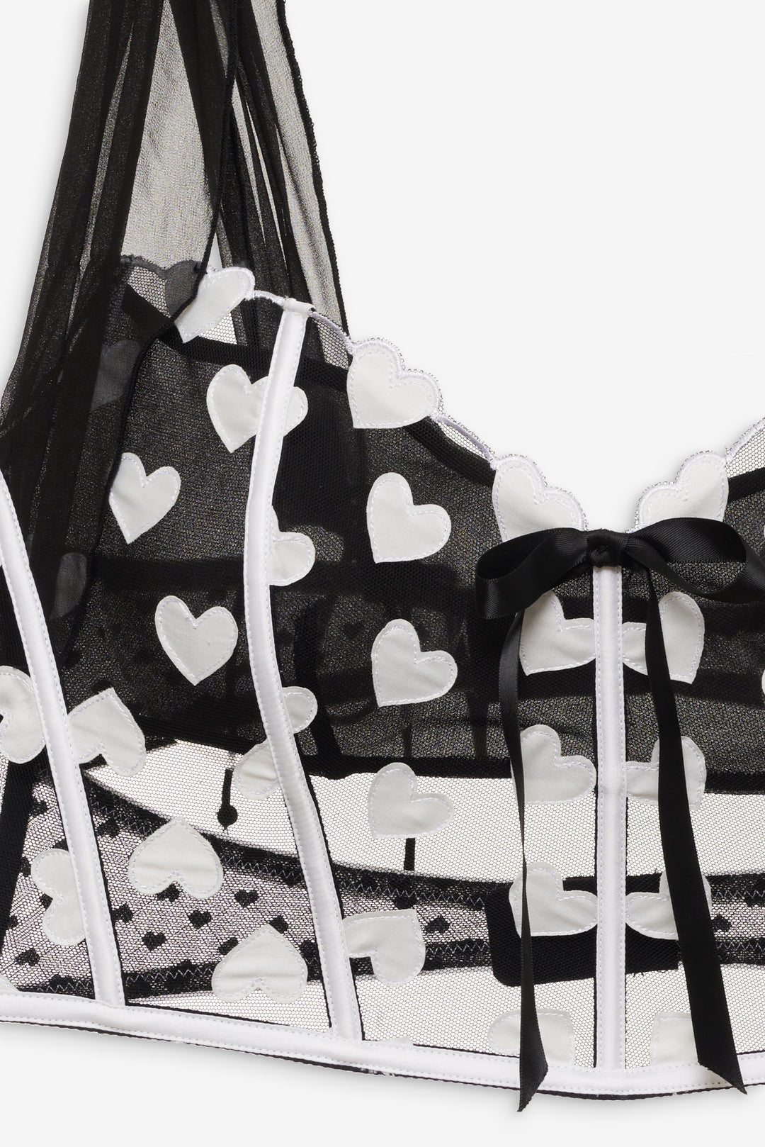 For Love and Lemons - Mia Bustier - Black