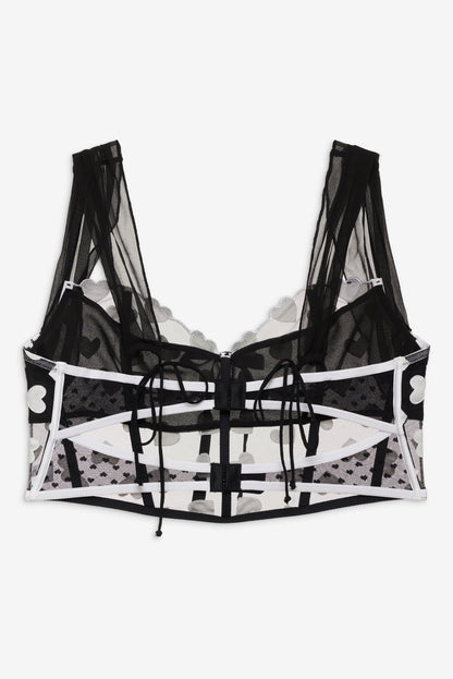 For Love and Lemons - Mia Bustier - Black