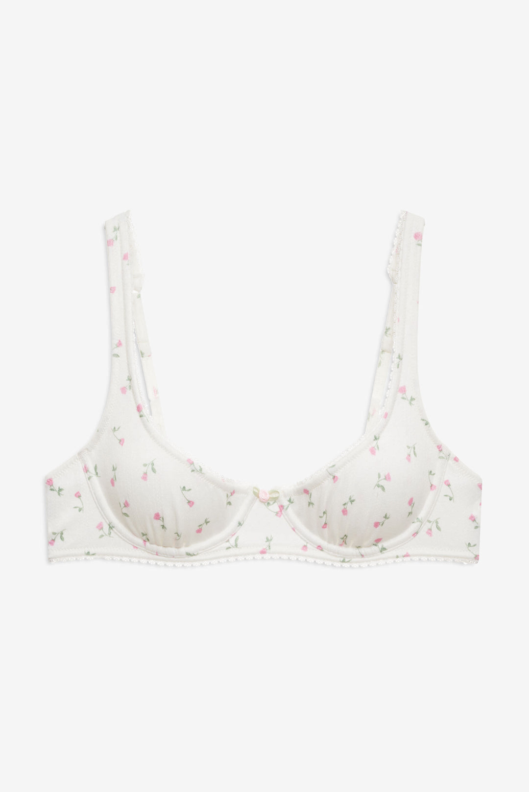 For Love and Lemons - Elliana Underwire Bra - White
