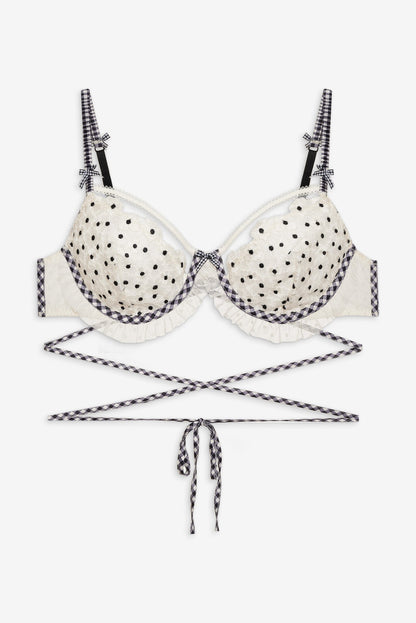 For Love and Lemons - Odette Underwire Bra - White