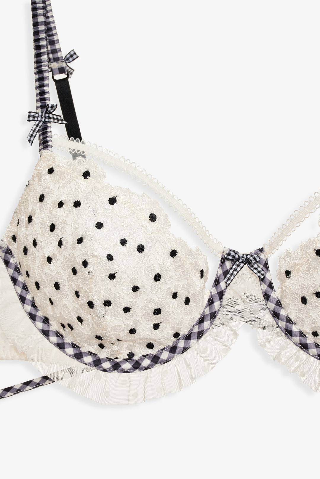 For Love and Lemons - Odette Underwire Bra - White