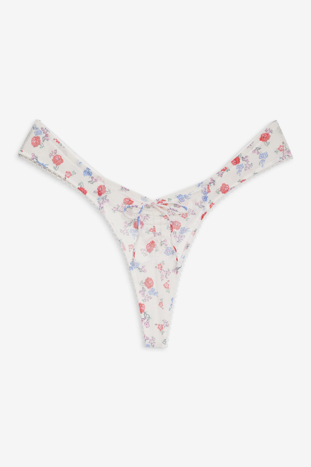 For Love and Lemons - Lottie Thong Panty - Red