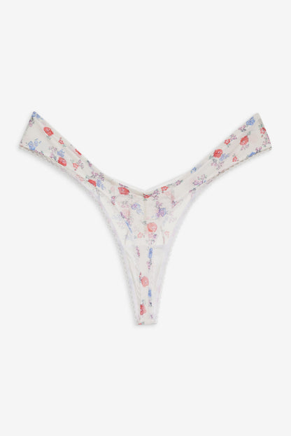 For Love and Lemons - Lottie Thong Panty - Red