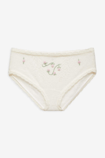 For Love and Lemons - London Knit Panty - Cream