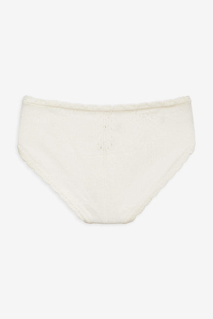 For Love and Lemons - London Knit Panty - Cream