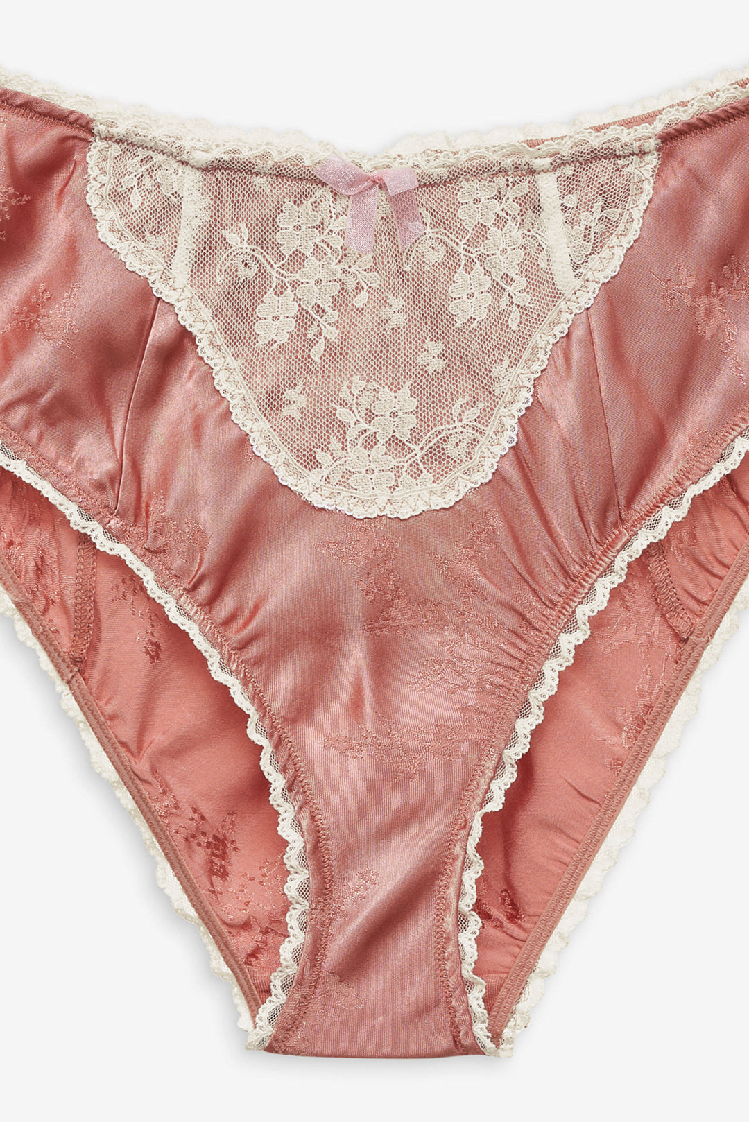 For Love and Lemons - Juliet High-Waist Panty - Terracotta
