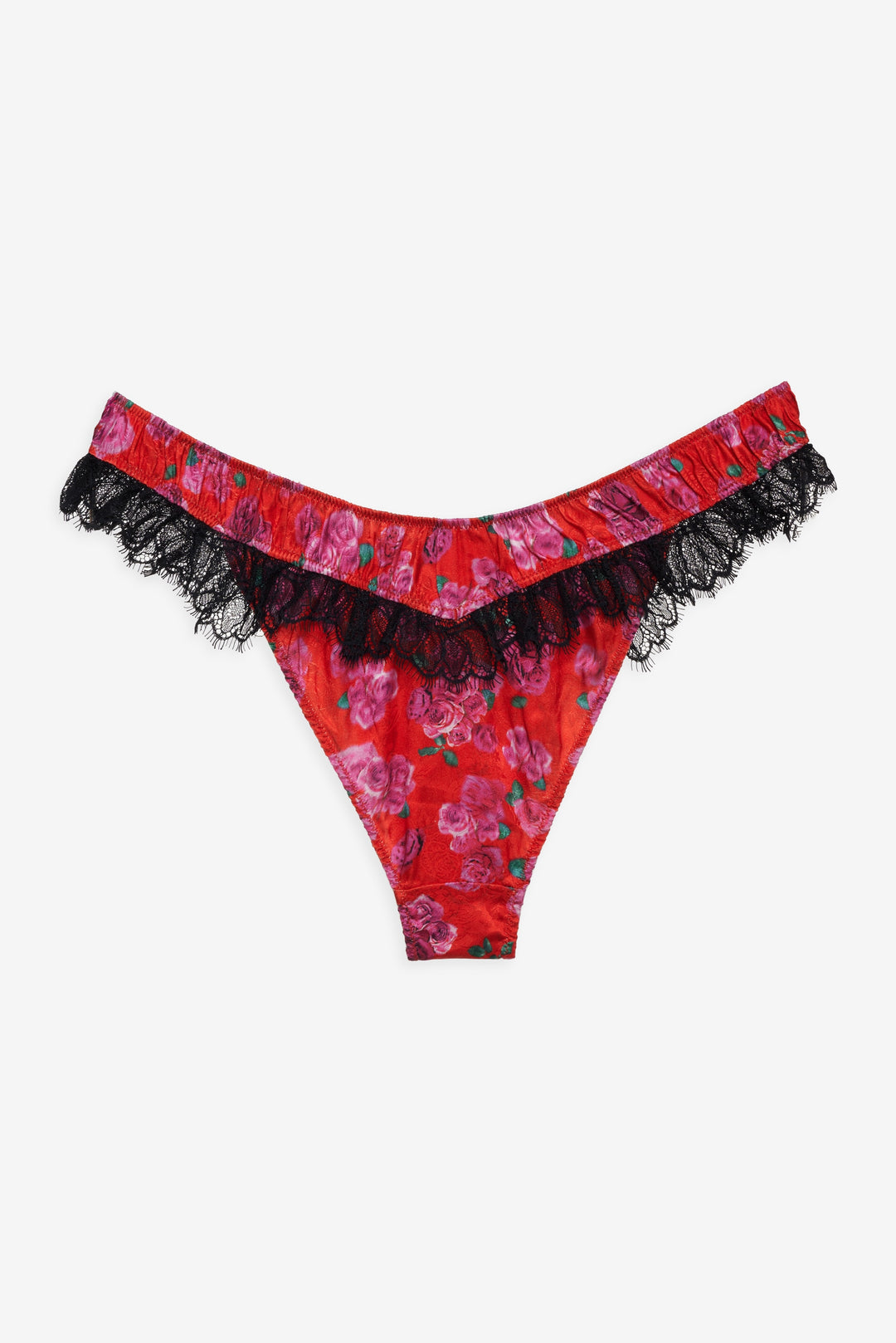 For Love and Lemons - Bellamy Panty - Red