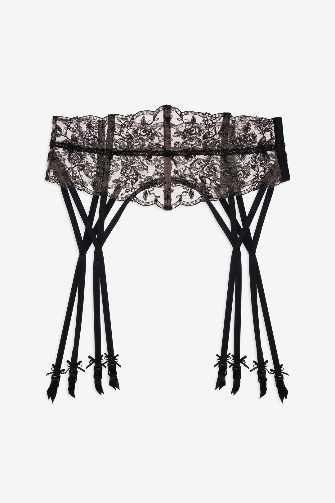 For Love and Lemons - Sonia Garter Belt - Black