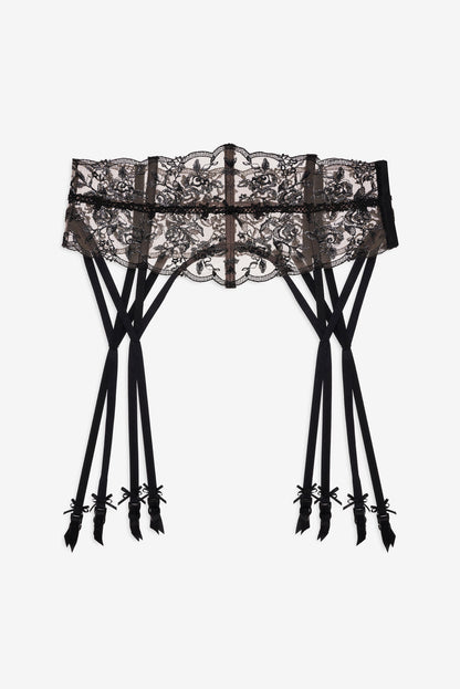 For Love and Lemons - Sonia Garter Belt - Black